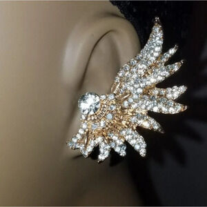 Rhinestone Ear Cuffs 3pc Set